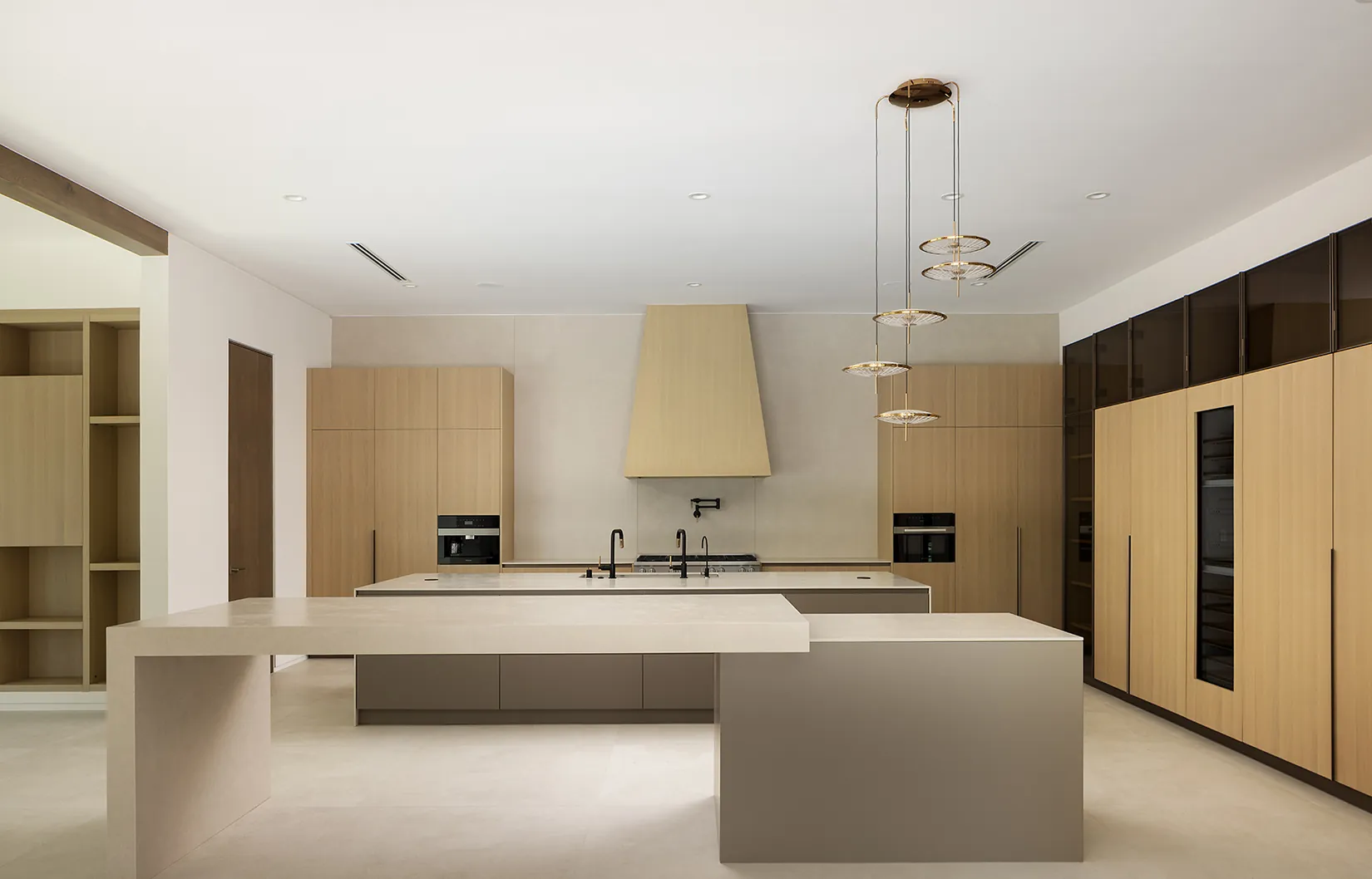 Minimal Oak Kitchen