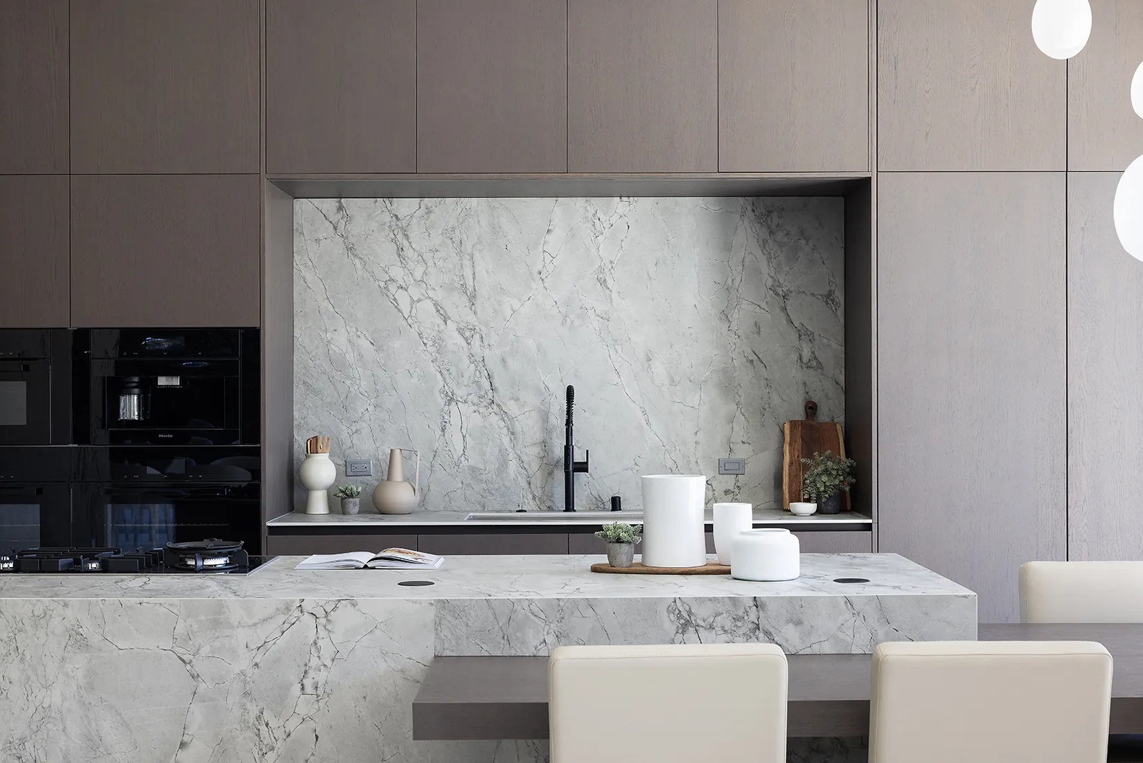Marble Feature Kitchen